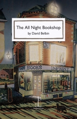 the all night bookshop, books about books, nouvelle, poème, David belbin, candlestick press