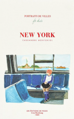 New-york, cassandre montoriol, guide, portraits de ville, illustrations